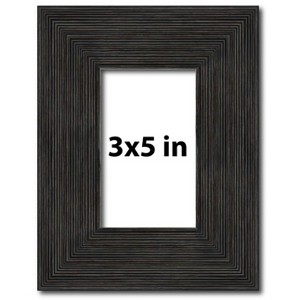 PosterPalooza | Photo Size Contemporary Black Frame - UV Acrylic, Foam Board Backing, Hanging Hardware - 1 of 4