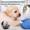 Dog Surgery Leg Sleeve Front Right Left Leg, Pet Prevent Licking Wound Elbow Knee Protector Alternative ACL CCL Arthritis Joint Care Dog Recovery Suit - 4 of 4