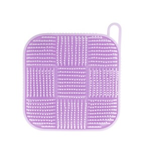 Unique Bargains Nine-square Double-sided Bath Brush 1 Pc - 1 of 4