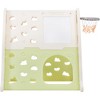 5-in-1 Toddler Climber Basketball Hoop Set Climber Playset with Building Block Baseplates Whiteboard Tunnel Xmas Gifts for Boys Girls - 2 of 4