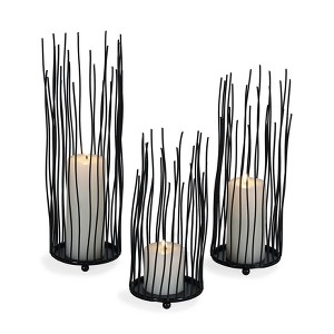 Danya B Willow Iron Candleholder 3-piece Set - 1 of 4