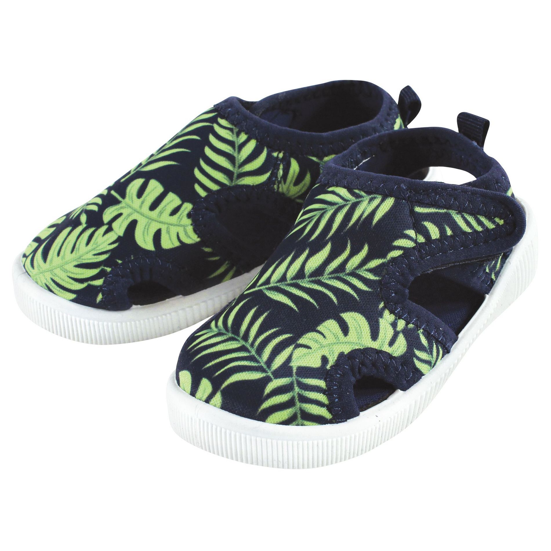 Hudson Baby Infant, Toddler and Kids Boy Sandal and Water Shoe, Palm Leaf, 8 Toddler
