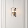 Dellyth 6 Light 20" Pendant - PND4195 - Black/Brass - Safavieh - 4 of 4