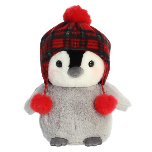 Aurora Medium Chucky Chillin Chick Holiday Festive Stuffed Animal Gray 10" : Target