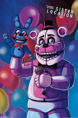 Trends International Five Nights at Freddy's: Sister Location - Funtime Freddy Unframed Wall Poster Prints