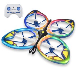 Contixo TD2 Butterfly RC Drone: 3D Flip, Headless Mode, LED Lights, Propeller Protection - 1 of 4