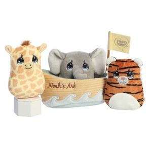 Aurora Small Noah's Ark Playset Precious Moments Inspirational Stuffed Animal Multicolor 6" - 1 of 4