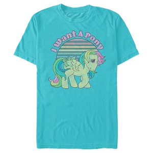 Men's My Little Pony Skydancer Want a Pony T-Shirt - 1 of 3