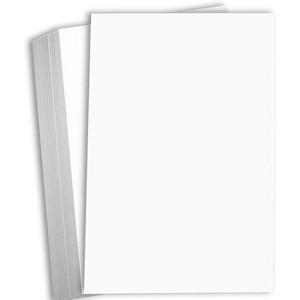 Hamilco White Legal Cardstock Paper 8 1/2" x 14" Card Stock 100lb Cover 25 Pack - 1 of 4