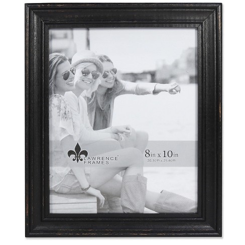 Lawrence Frames 8"W x 10"H Durham Weathered Black Wood Picture Frame 746580 - image 1 of 3