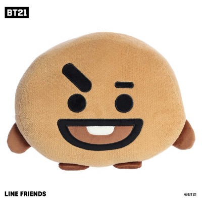 Aurora Medium SHOOKY BT21 Lovable Stuffed Doll Brown 12