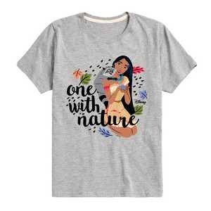 Boys' - Disney - One With Nature Short Sleeve Graphic T-Shirt - 1 of 4