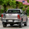 TruAIR 2-Pack Distressed American Flag Car Sticker - 4 of 4