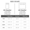 Bedding Bed Sheets Set - 3 Piece Bedding - Brushed Microfiber - Shrinkage and Fade Resistant - Easy Care - 3 of 4