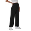 Women's Maternity Comfortable Fit Pants Stretchy Lounge Workout Overbelly Pants Casual Loose Comfy Pregnancy Joggers - 3 of 4