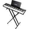 61 Key Portable Electronic Keyboard Piano for Beginners,Complete Set with Stand,Bench,Headphones&Sheet Music Stand,300 Sounds,USB-MIDI,Speakers - 4 of 4