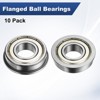 Unique Bargains Chrome Steel Multipurpose Use Flanged Ball Bearing 10 1/2" x 1-1/8" x 2/7" - 4 of 4
