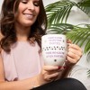 Pavilion Gift Company - After Parties - 24 oz Pierced Porcelain Cup - Drinkware - 2 of 4