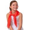 Skeleteen Girls Chiffon Neck Scarf -Red - image 2 of 4