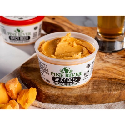 Pine River Spicy Beer Cold Savoury Cheese Spread - 7oz