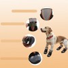 Unique Bargains Breathable Mesh Dog Shoes Dog Boots Paw Protectors 4 Pcs - 4 of 4