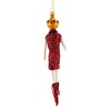 De Carlini Italian Ornaments 7.0 Inch Trixie In Glam Boots N' Red Dress Christmas Tree Ornament , Fashionista On Trend (1PC) - 2 of 3