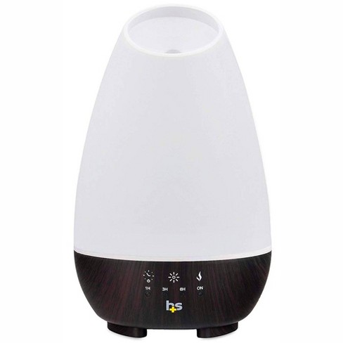 Healthsmart Aromatherapy Diffuser Cool Mist Humidifier For Essential Oils -  White : Target