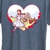 Women's - Wizard of Oz - Dorothy and Toto Heart Short Sleeve Graphic T-Shirt - 2 of 4