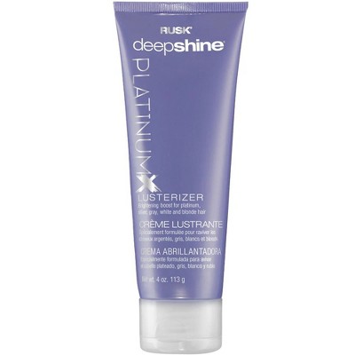 Rusk Unisex Brightening Color-Enhansing Deepshine Platinum X Lusterizer 4oz