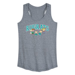 Women's - Rugrats - Tommy and Friends Collegiate Logo Graphic Racerback Tank - 1 of 4