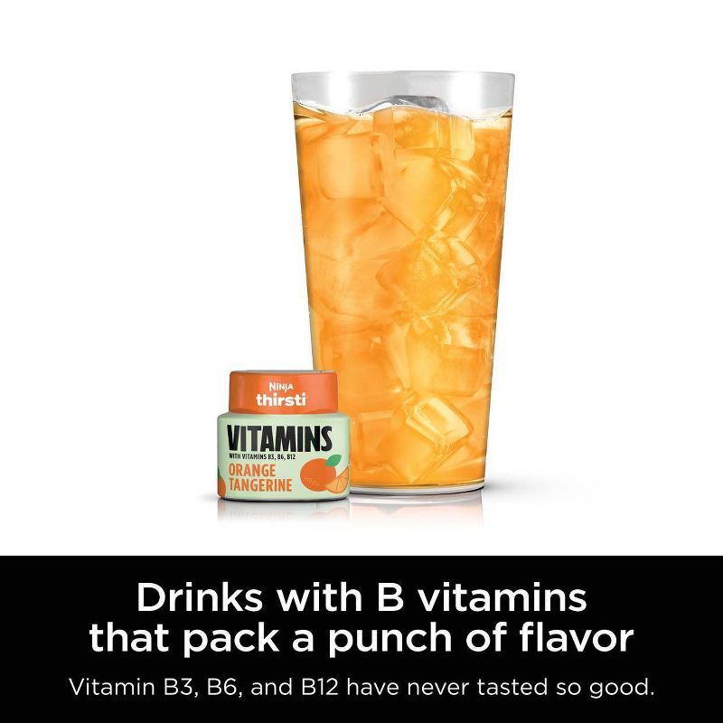 Ninja Thirsti VITAMINS Orange Tangerine Flavored Water Drops, 4 of 9