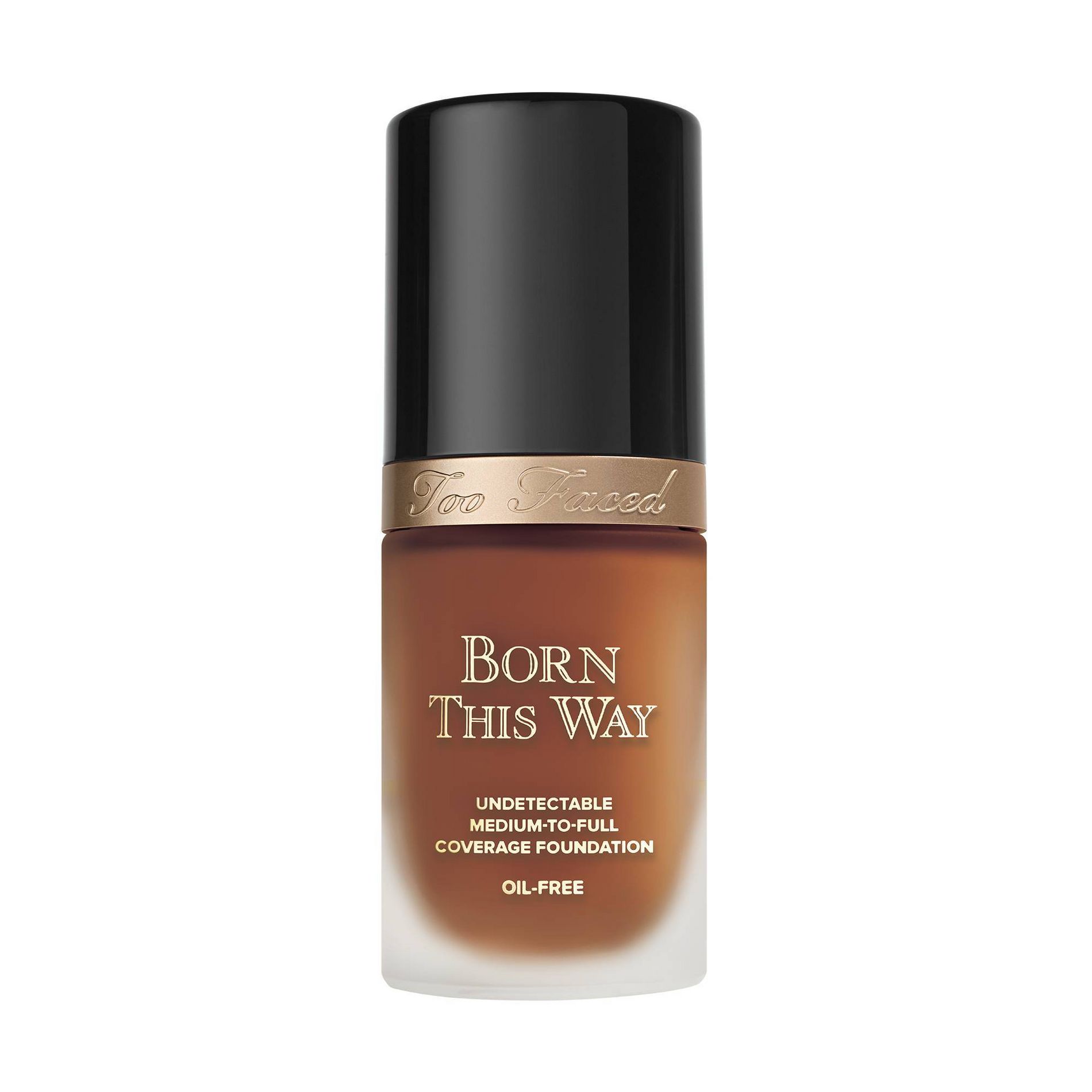 Too Faced Born This Way Finish Longwear Liquid Foundation - Spiced Rum - 1 fl oz - Ulta Beauty: Smoothing, Oil Control, Buildable Coverage