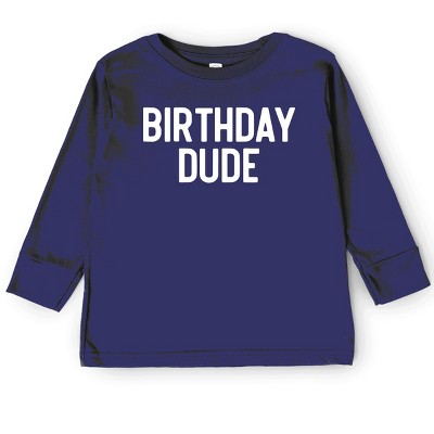 The Juniper Shop Birthday Dude Bold Toddler Long Sleeve Tee
