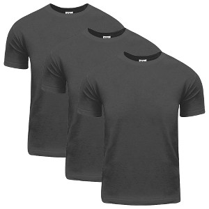 3 Pack Shaka Wear Men's Active Comfort Cotton Short Sleeve Crew Neck T-Shirt - 1 of 4