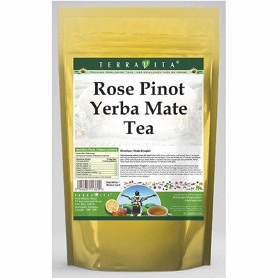 TerraVita Rose Pinot Yerba Mate Tea (25 tea bags, ZIN: 568386, 3-Pack)