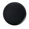 Lorren Home Trends Black Stoneware Dinnerware Set, 16 Piece, Service for 4, Microwave and Dishwasher Safe - 4 of 4