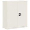 vidaXL File Cabinet White 35.4 in.x15.7 in.x41.3 in. Steel - 2 of 4