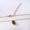 Pinecone Pendant Necklace for Women - Metal Botanical Specimen Jewelry - 4 of 4