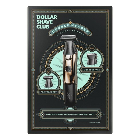 Dollar Shave Club Double Header Electric Trimmer Target