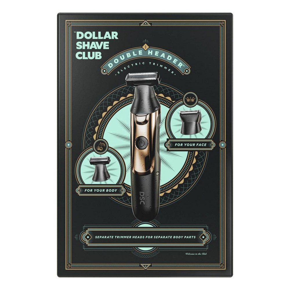 Photos - Hair Removal Cream / Wax Dollar Shave Club Double Header Electric Trimmer