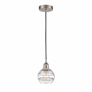 Rochester - 1 Light Cord Hung Mini Pendant In Industrial Style-7.88 Inches Tall and 5.88 Inches Wide - 1 of 1