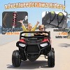 JOYRACER 24V 4WD/2WD Switchable Kids Ride on UTV, 2-Seater Electric Car Toys with Remote, MP3/USB/Bluetooth Music, Horn & LED - 4 of 4