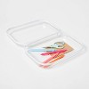 Large Hard Sided Zipper Pencil Case - up&up™ - 4 of 4