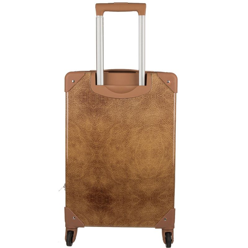 Harry Potter  20" ABS Trunk Carry-on 4-Wheel Brown Rolling Luggage, 4 of 7