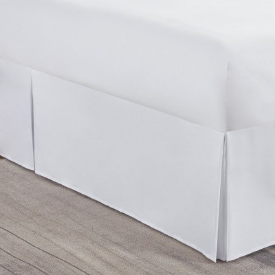 White King Size Polyester Tailored Bedskirt