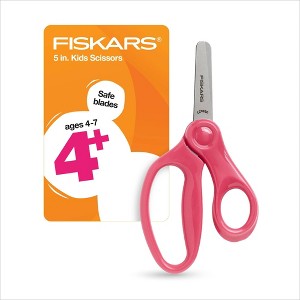 Image of Fiskars 5" Blunt Tip Scissors - Pink