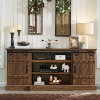 SinCiDo Farmhouse TV Stand for Up to 85" TVs, Rustic Entertainment Center w/Sliding Barn Door, Media Console w/Storage Cabinet - 4 of 4