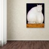 Trademark Fine Art -Daniel Patrick Kessler 'Fat Cat' Canvas Art - 3 of 3