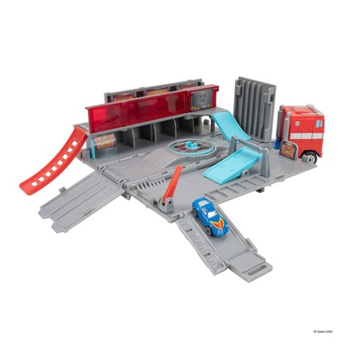 Micro Machines Optimus Prime Transformers Hauler Playset : Target