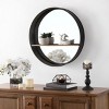 Bonni Mirror - Black - Safavieh - 2 of 4